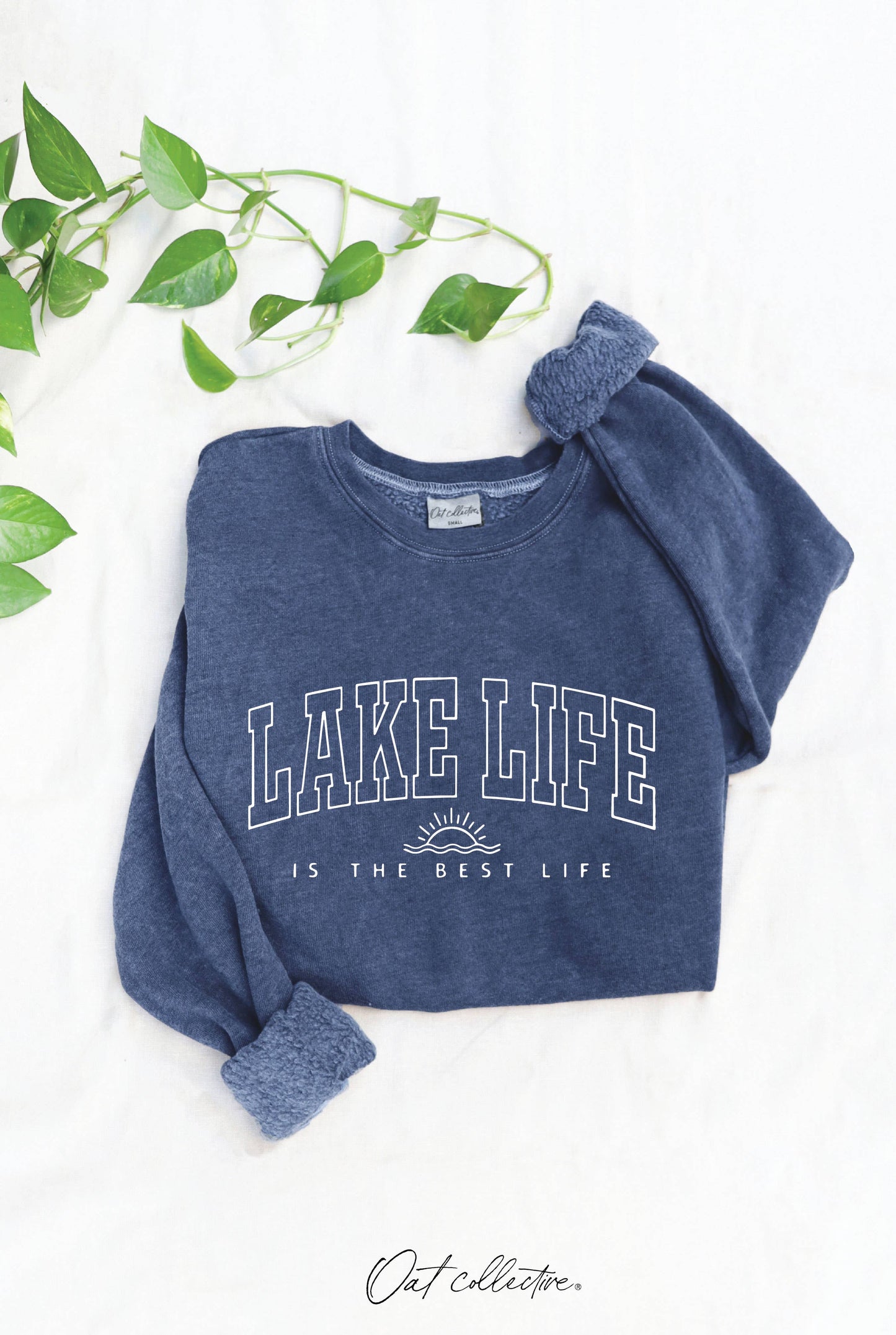 Lake Life Is the Best Life Mineral Graphic Sweatshirt