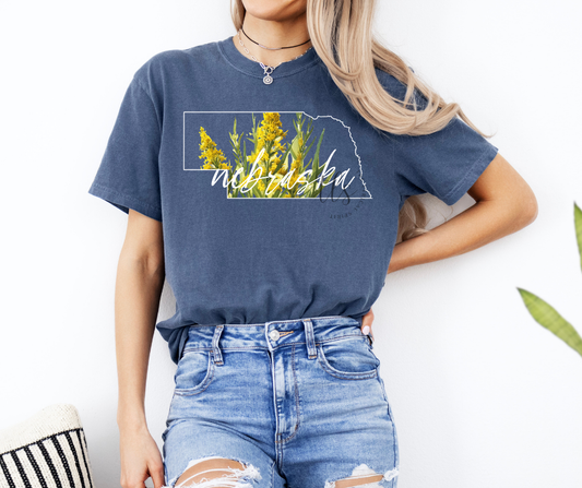 Exclusive Nebraska State Flower T-Shirt