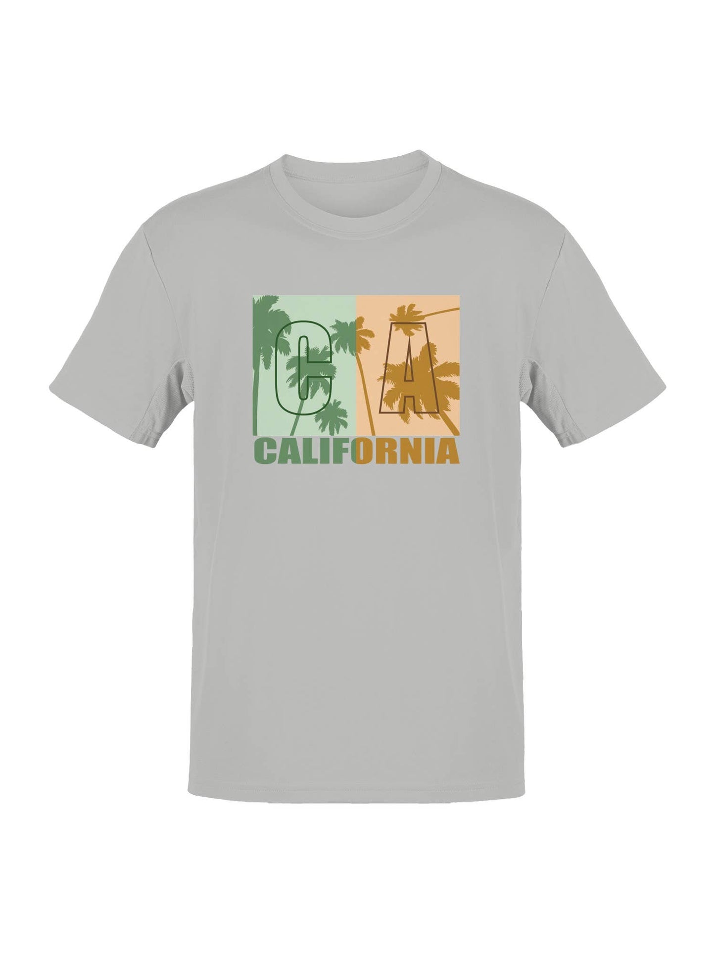 California Palm Tree Art Men's T-Shirt
