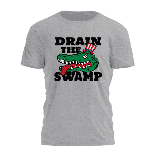 Drain the Swamp - Gator Head Tee - 3336