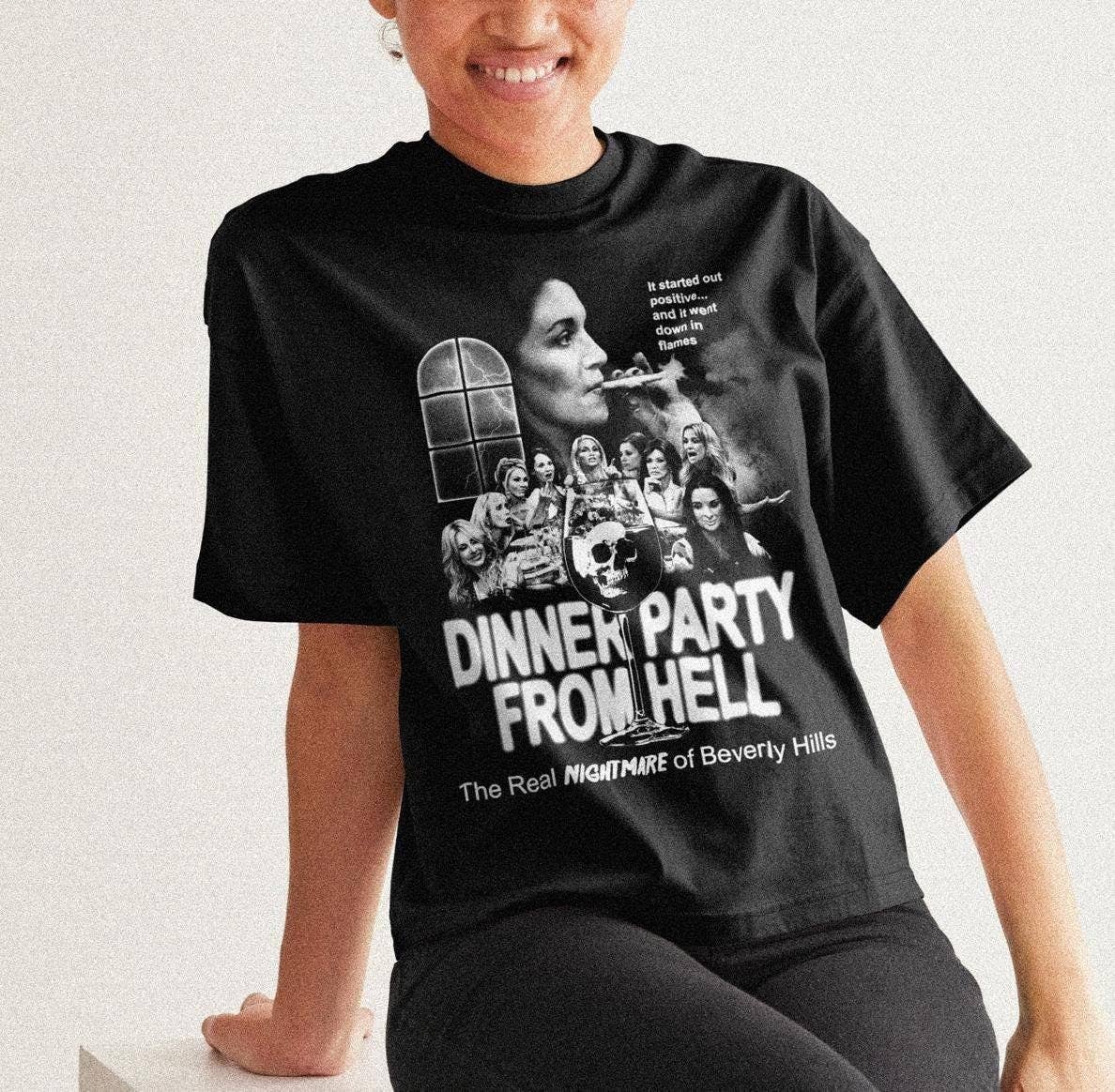Dinner Party from Hell Unisex Tee (Bravo, Rhobh, Gifts)