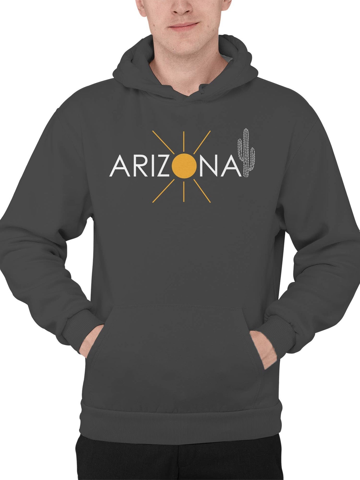 Arizona Sun Cactus Men's Hoodie