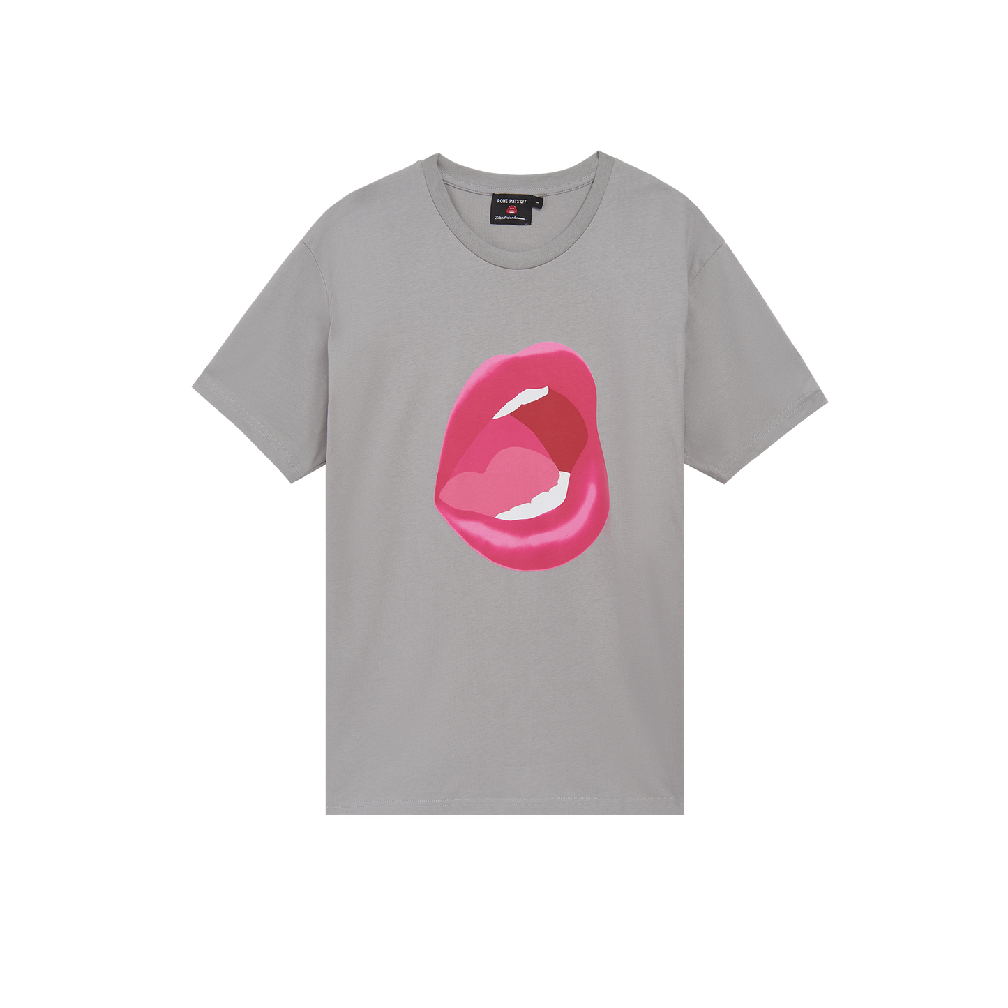 Tom Wesselmann “Mouth #7” T-Shirt, Gray