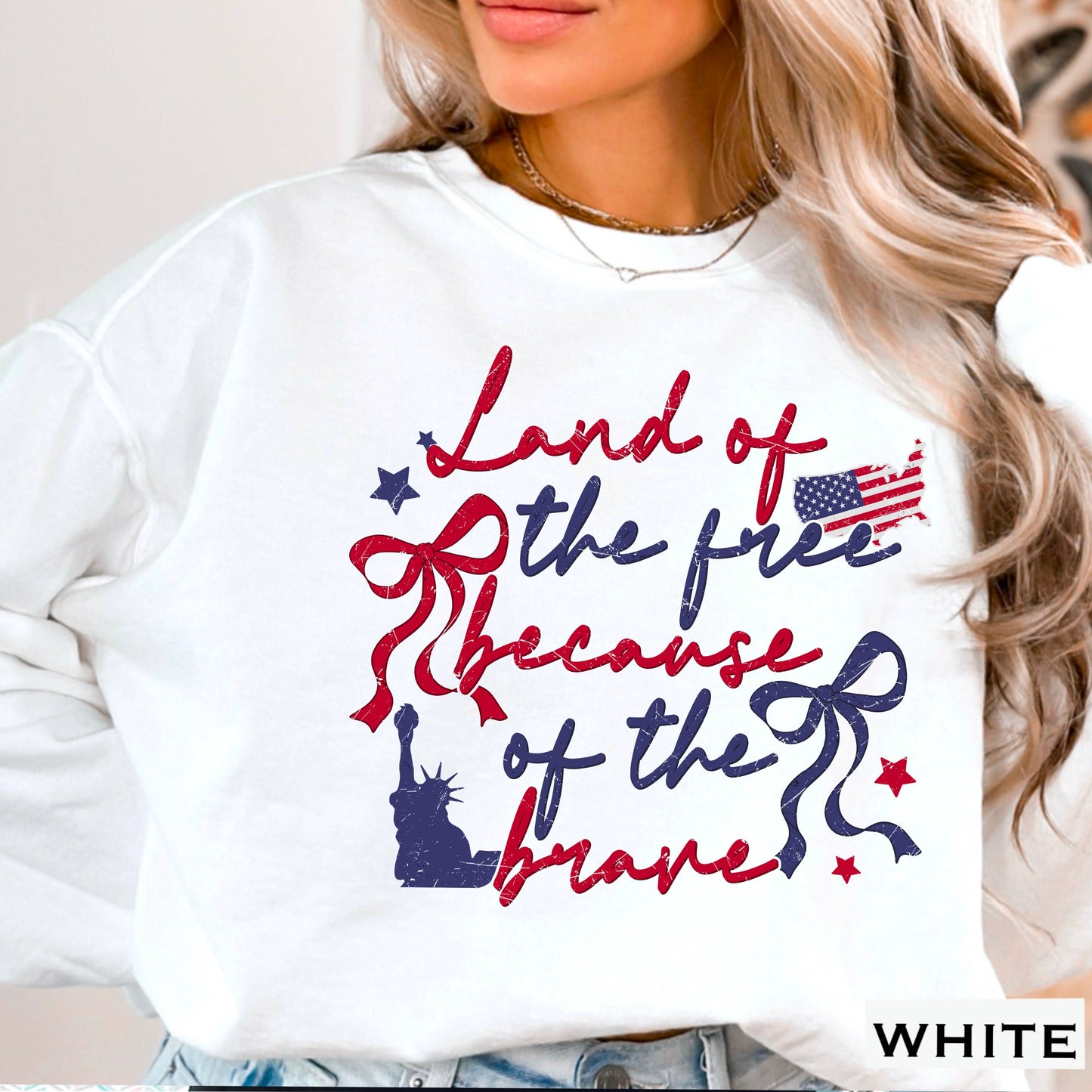 July 4th Graphic Sweatshirt | Patriotic Apparel