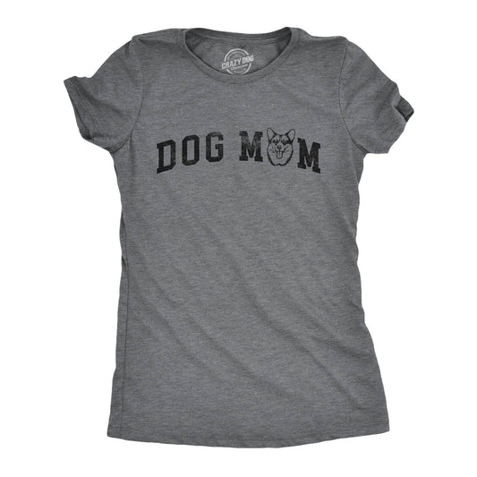Dog Mom Corgi Womens Shirt Dog Graphic Tee Western Plus