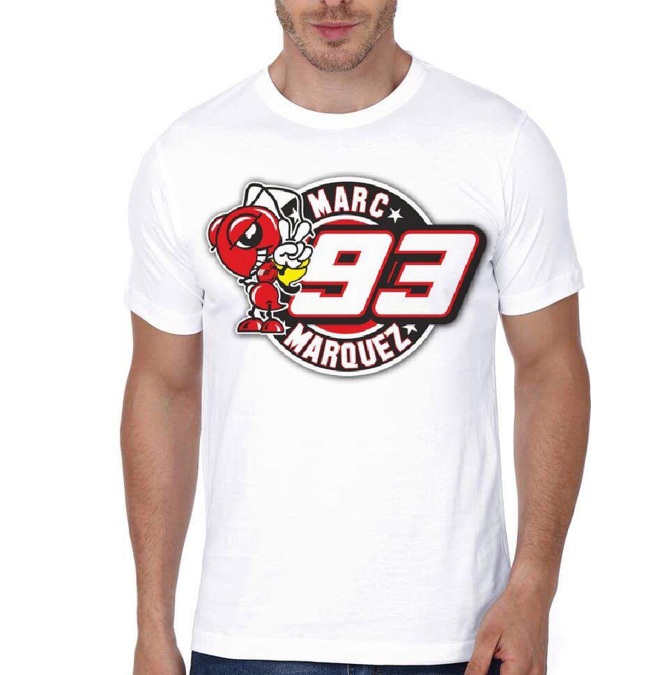 Marc Marquez Black Half Sleeve T-Shirt