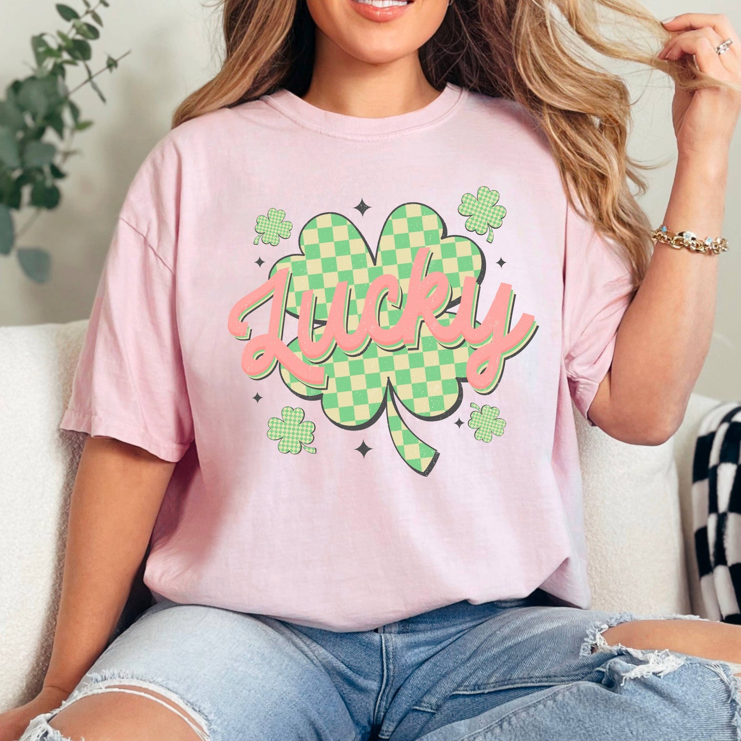 Lucky St. Patrick’S Day Graphic Tee | Comfort Colors