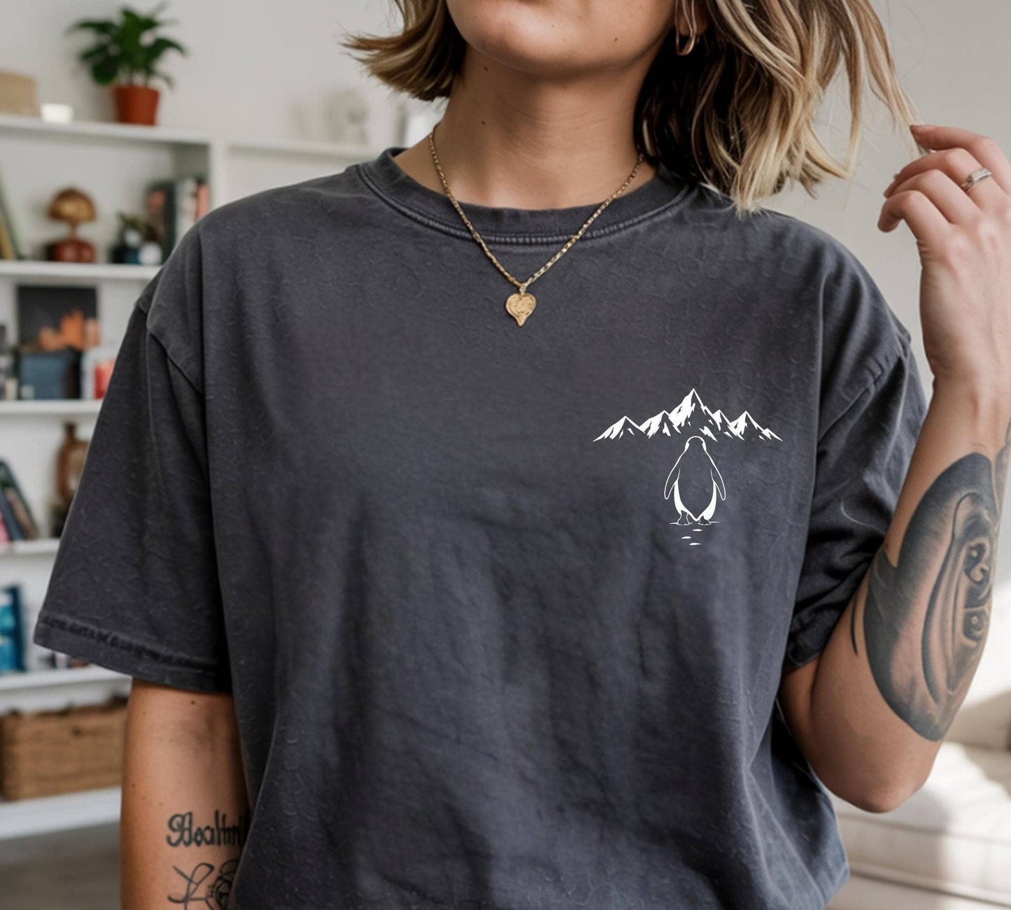 Penguin Peak Tee- Comfort & Courage in the Wild