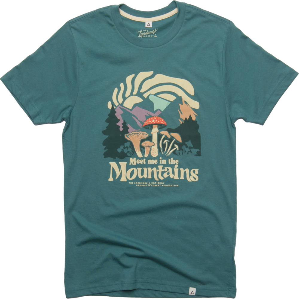Meet Me in the Mountains Unisex Short Sleeve Tee