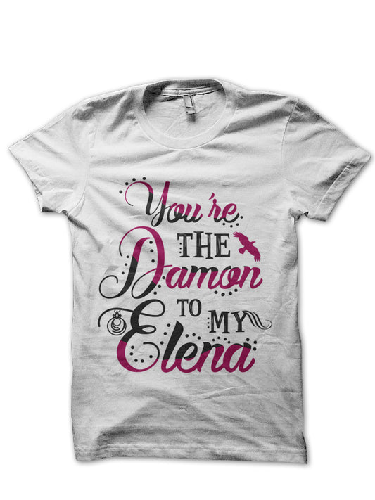 The Vampire Diaries Half Sleeve T-Shirt