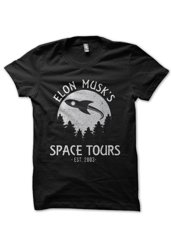 Elon Musk’s Space Tours  Half Sleeve T-Shirt