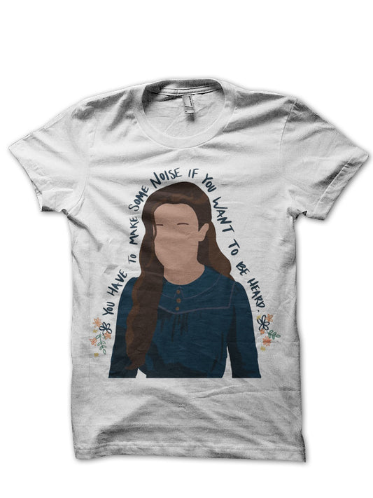 Enola Holmes White T-Shirt