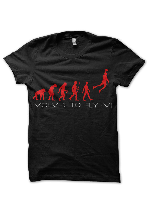 Evolution Of Dunk Black T-Shirt