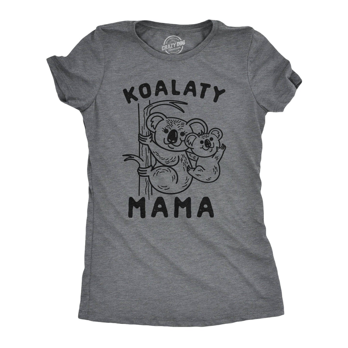 Koalaty Mama Women's Tshirt Mother's Day Graphic Tee Western