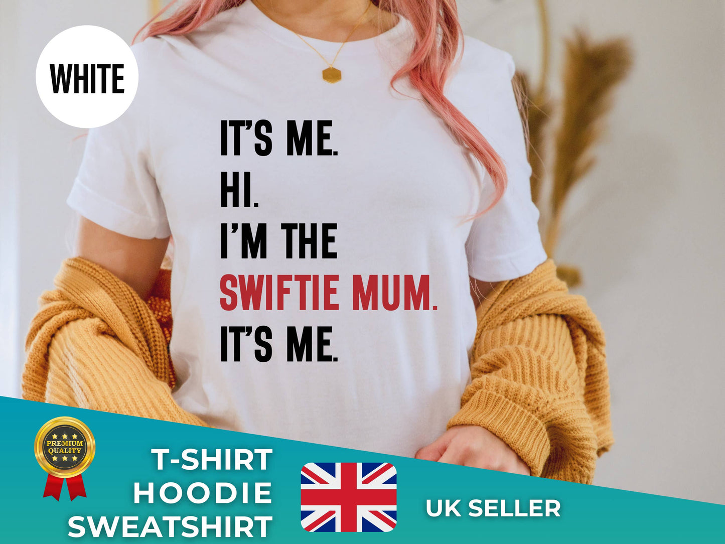 Retro 'it's Me Hi' Swiftie Mum Concert T-Shirt & Sweatshirt