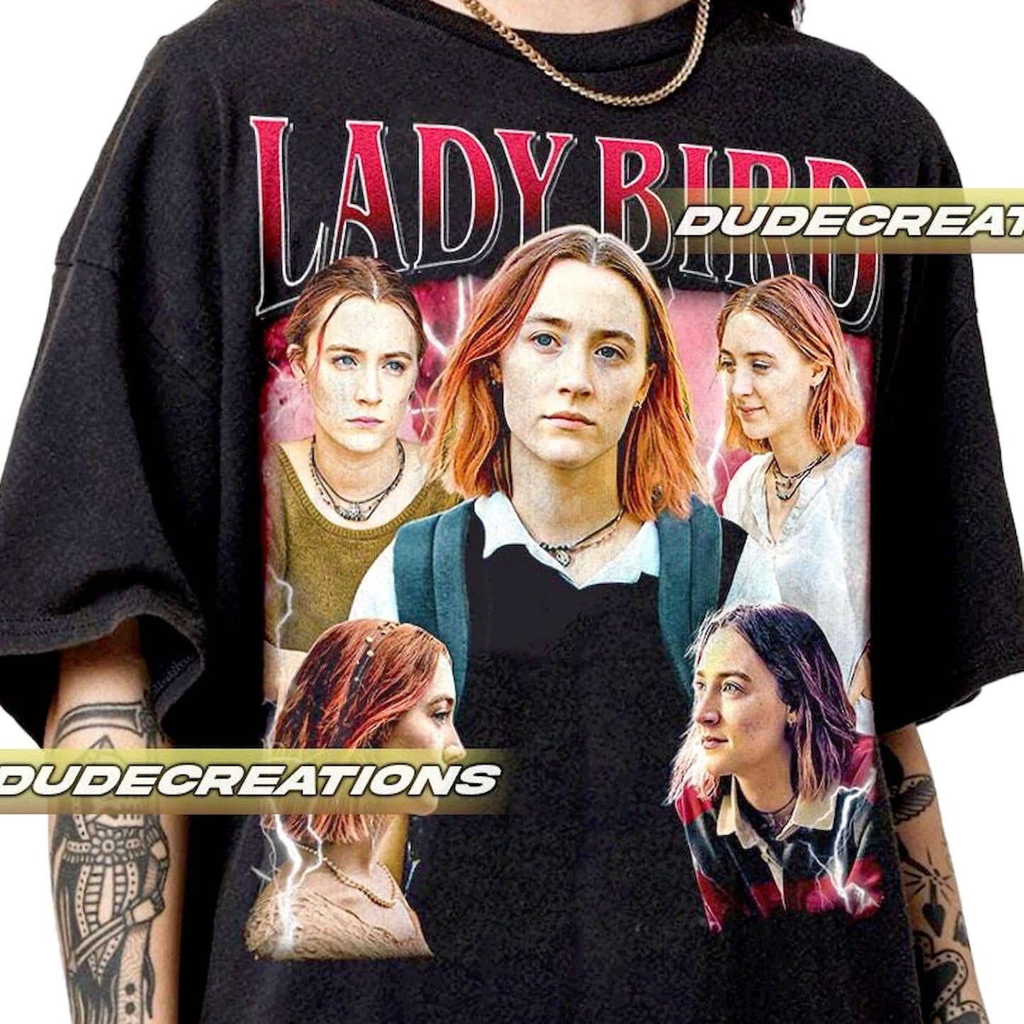 Lady Bird Vintage T-Shirt, Gift For Woman and Man Unisex
