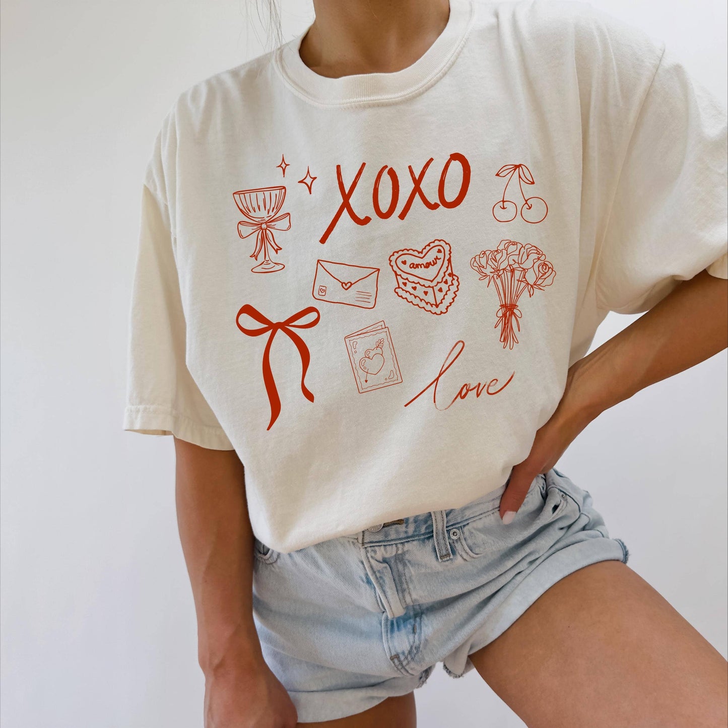 Valentine's Day Xoxo Tee - Women's Gift For Her