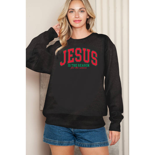Jesus Is the Reason For the Season Crewneck Sweatshirt