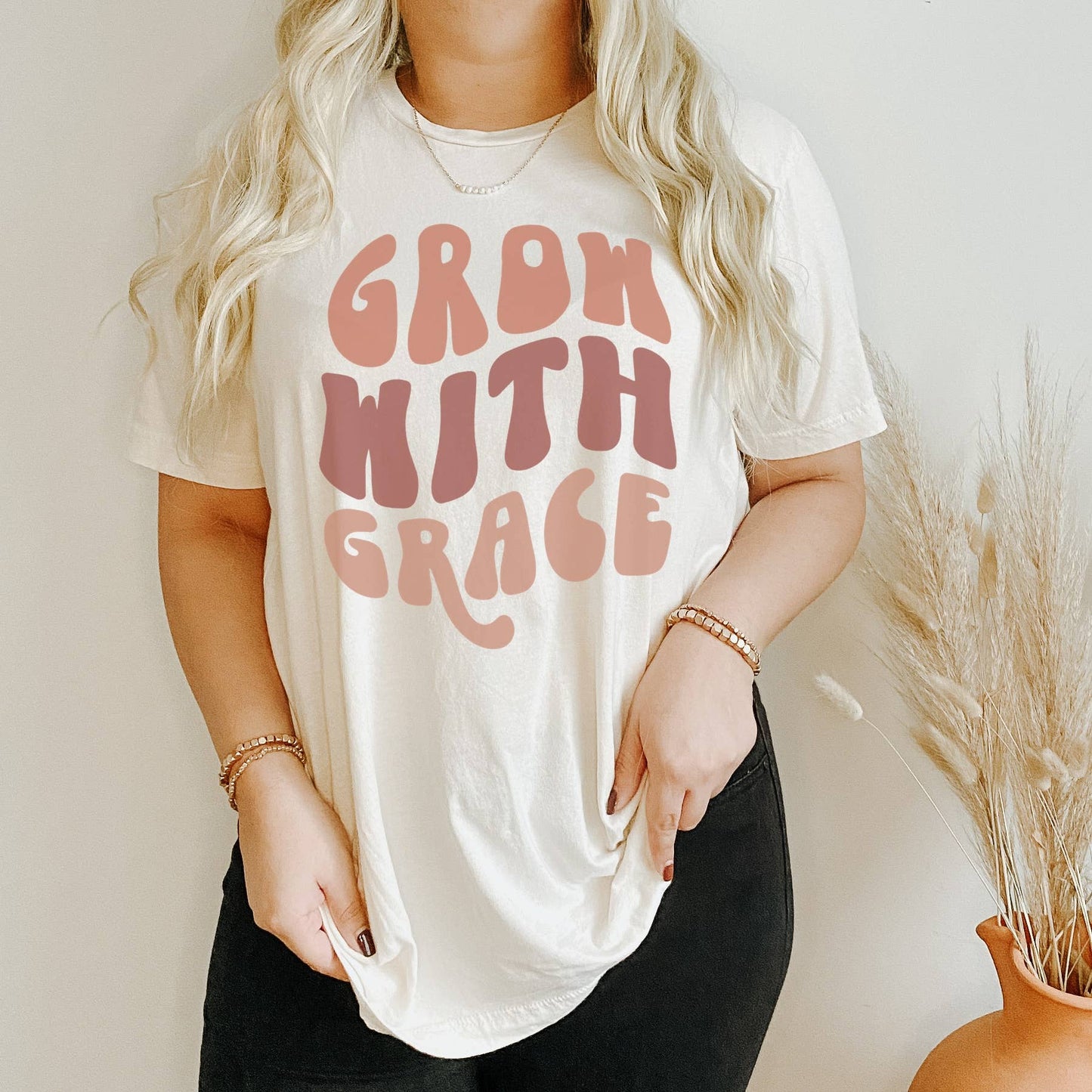 Grow with Grace | Christian Tshirt