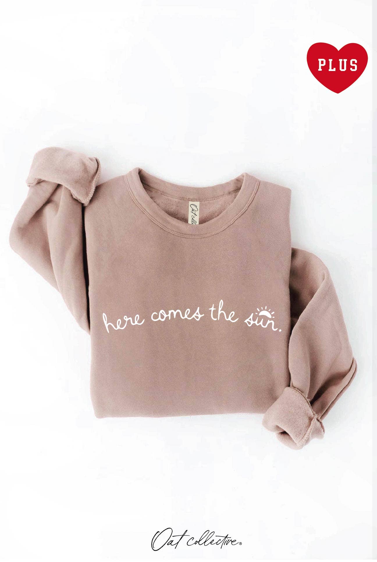 Here Comes the Sun Plus Graphic Sweatshirt
