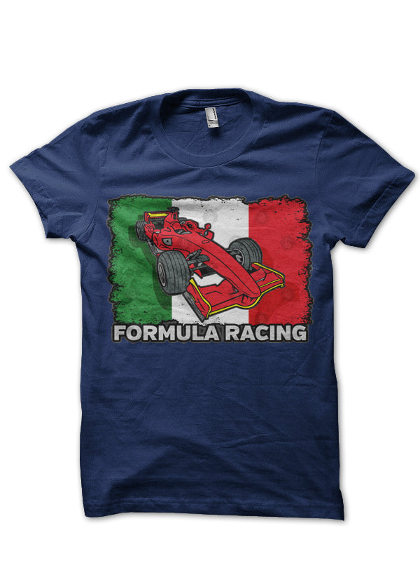 Formula Racing Car Italian T-Shirt