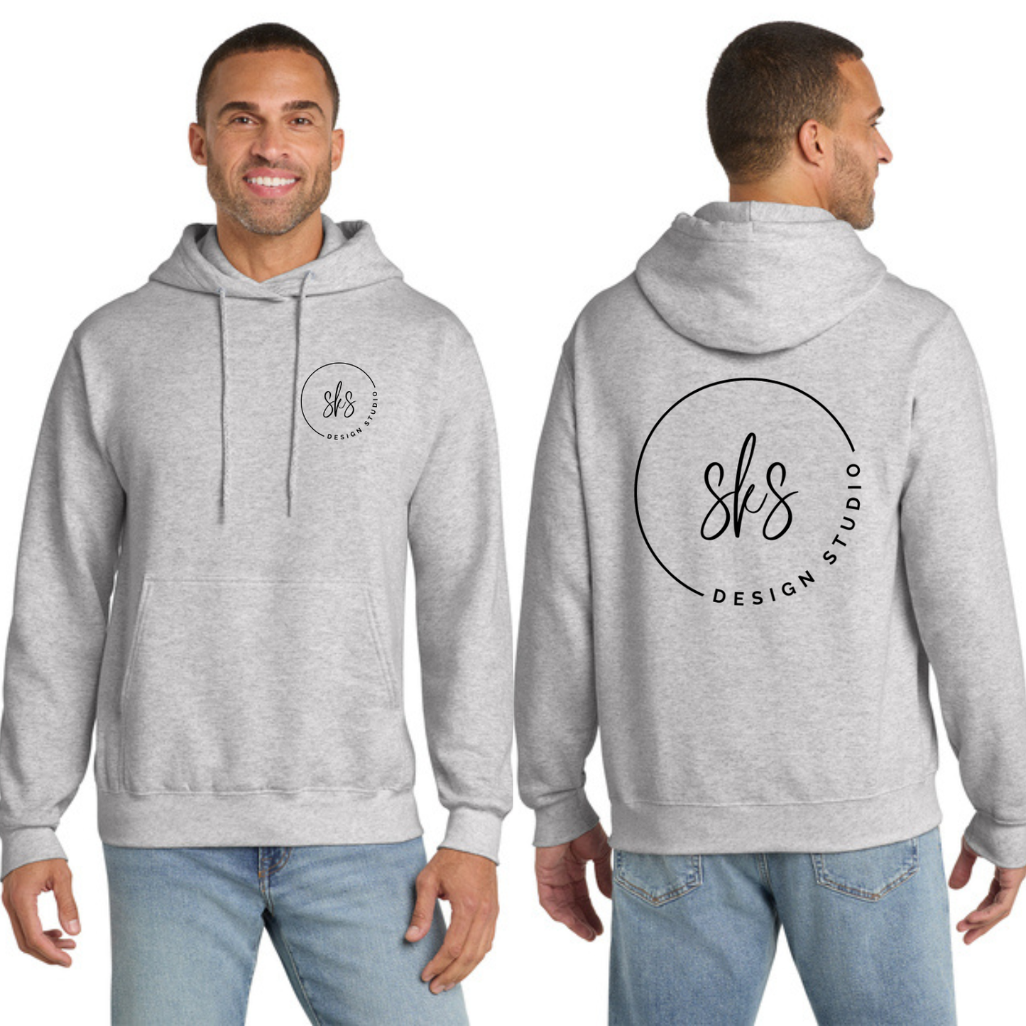 Custom Logo | Tall Hoodie [Port & Co]
