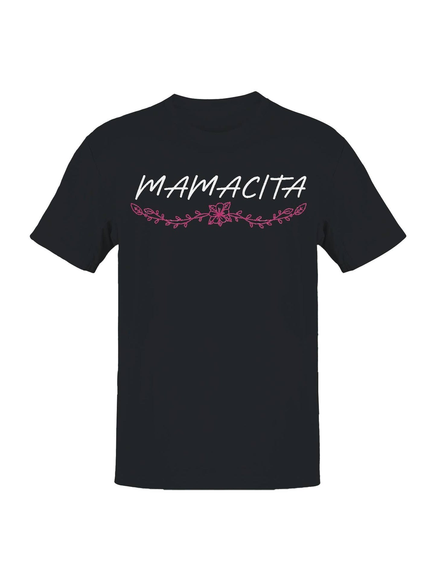 Elegant "Mamacita" Floral Design Women's T-Shirt