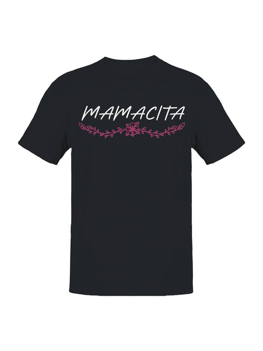 Elegant "Mamacita" Floral Design Women's T-Shirt