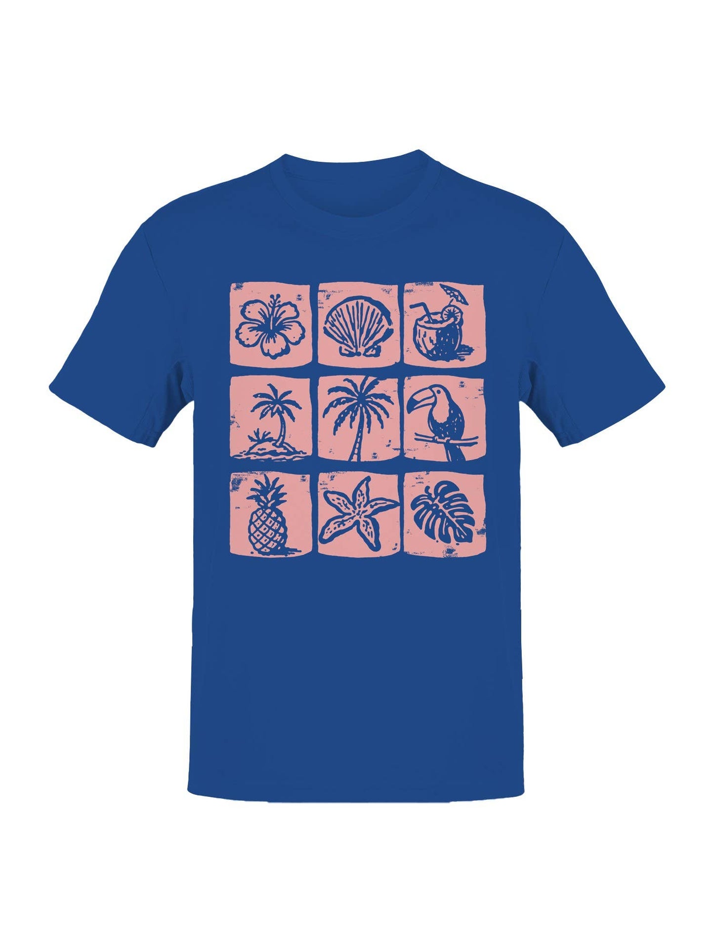 Tropical Icons: Paradise Vibes Men's T-Shirt