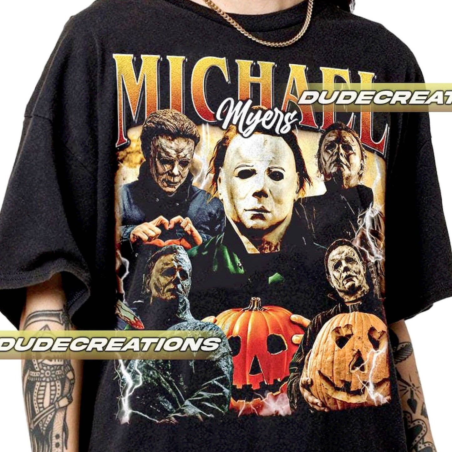 Michael Myers Vintage Unisex T-Shirt Gift For Men Women