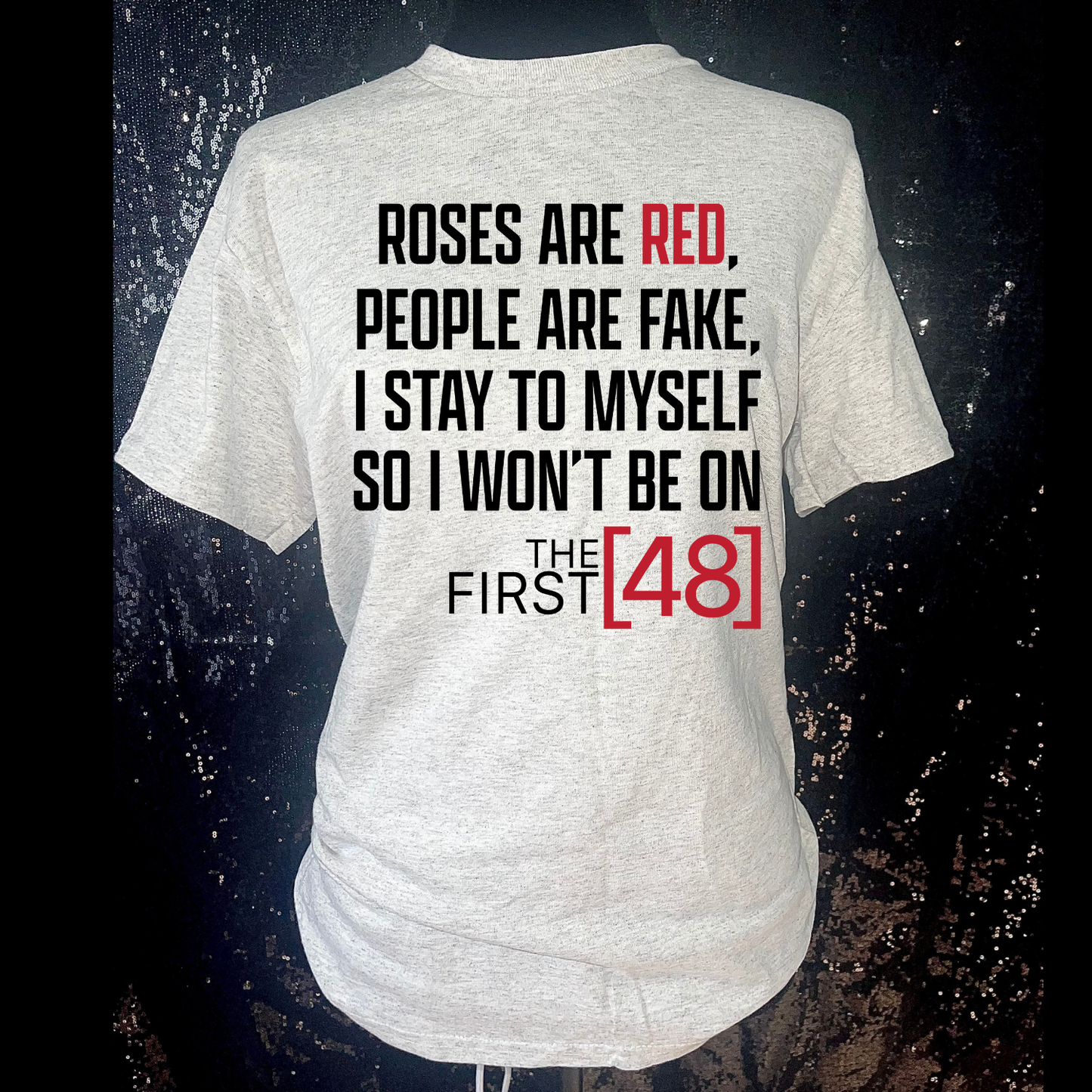 Roses Are Red People Are Fake Tshirt