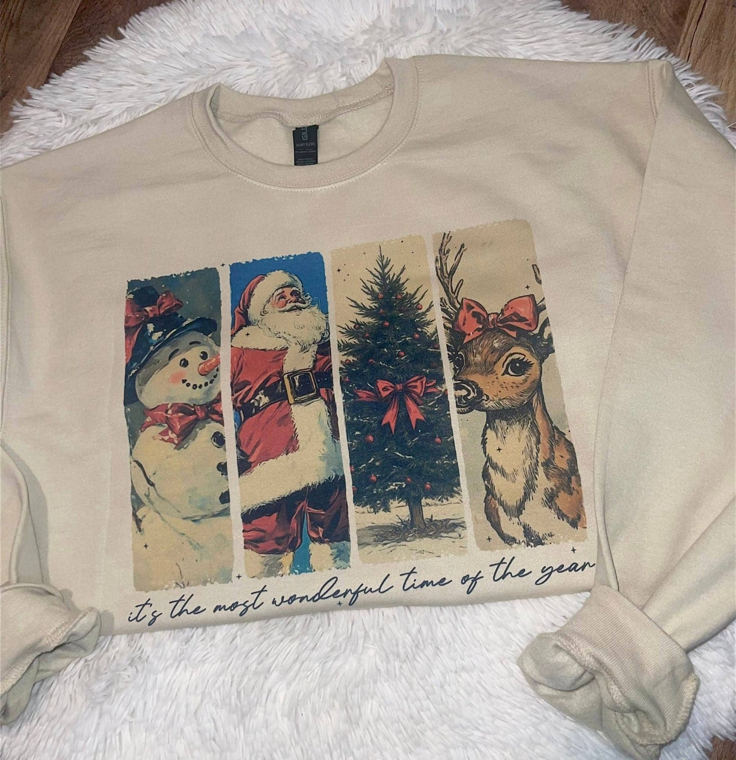 The Most Wonderful Time Christmas Sweatshirt