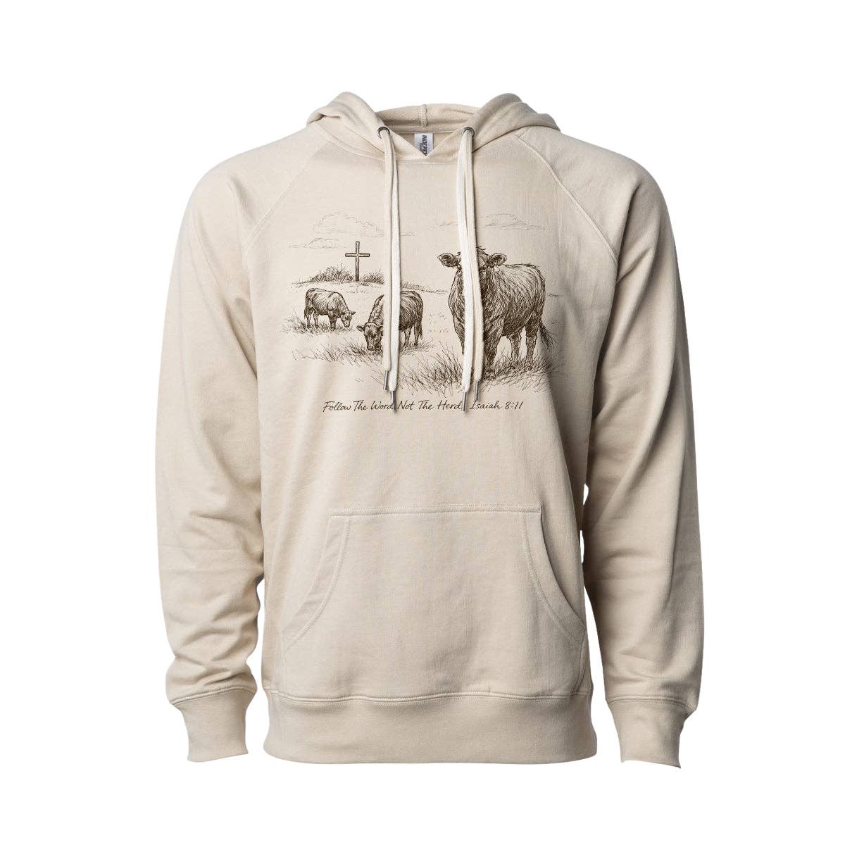 Follow the Word Isaiah 8 11 Hoodie