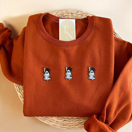 Spooky Season Sweatshirt, Ghost Halloween Sweater