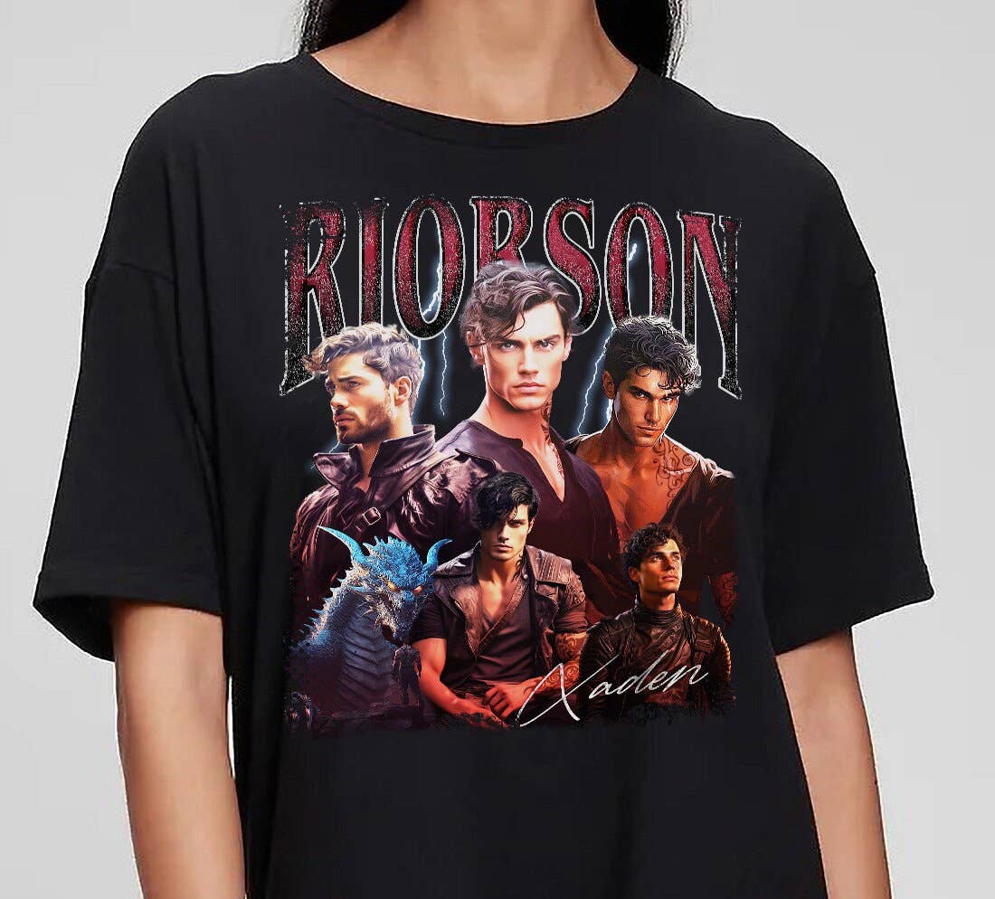 Xaden Riorson Dragon Rider T-Shirt For Book Lovers