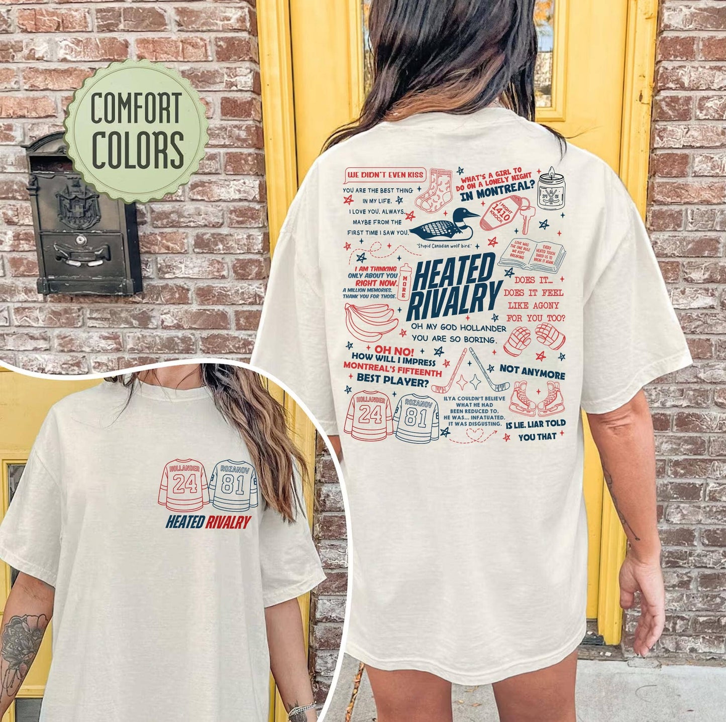 Hockey Heated Rivalry Rozanov Tee Shirt