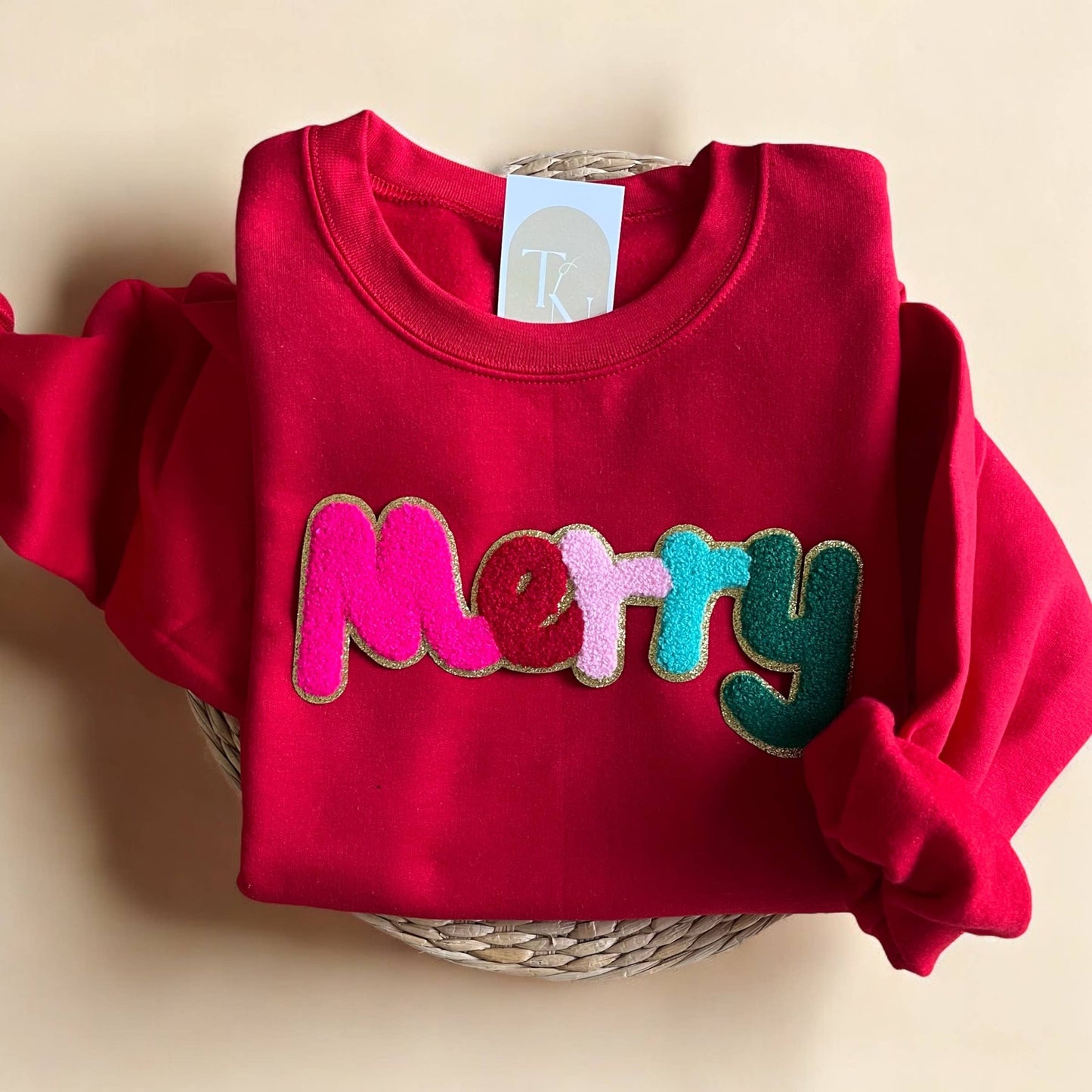 Merry Sweatshirt, Festive Holiday Sweatshirts