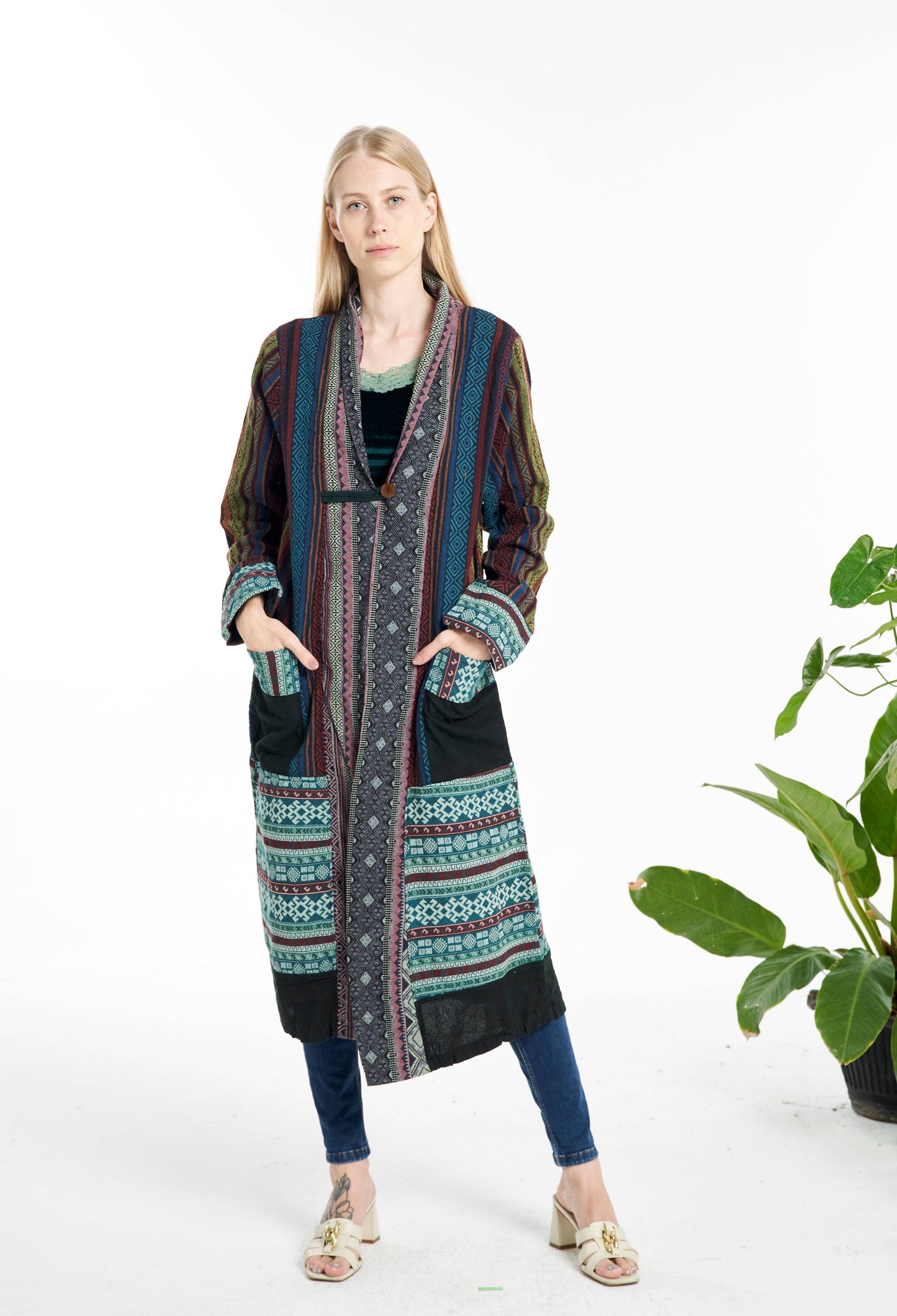 Longline Jacket/ Cardigan (TH-1780)