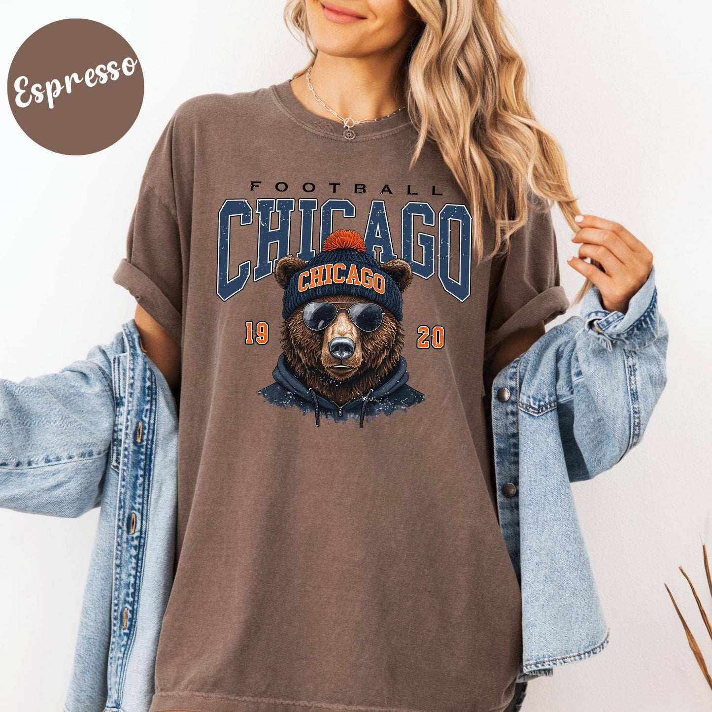 Vintage Chi-Cago Bear Long Sleeve Tee