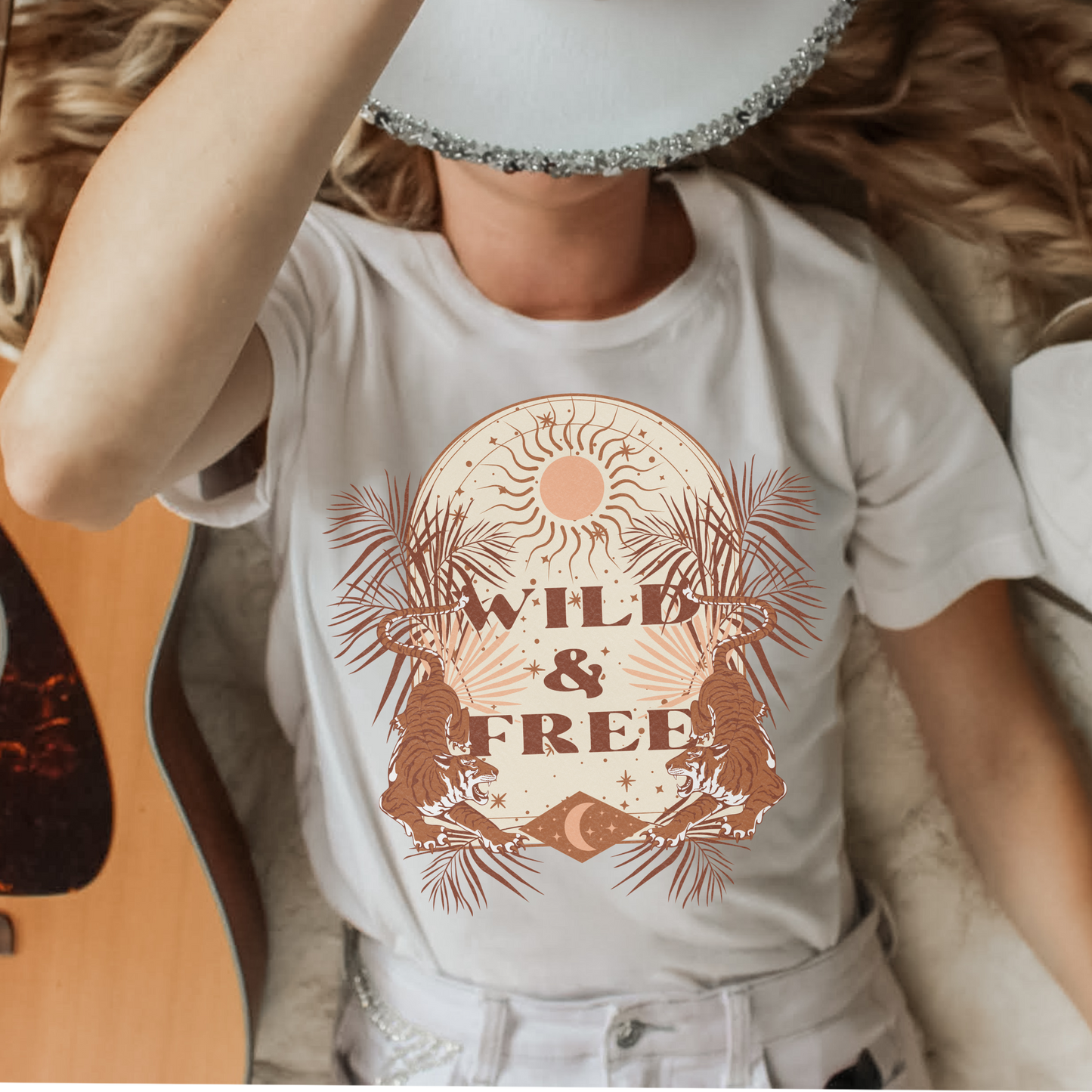 Wild & Free Retro Graphic Tee