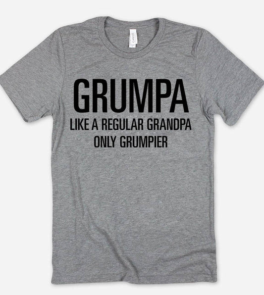 Grumpa - Grandpa Grumpa Fun Gift Silly Cute Funny T-Shirt