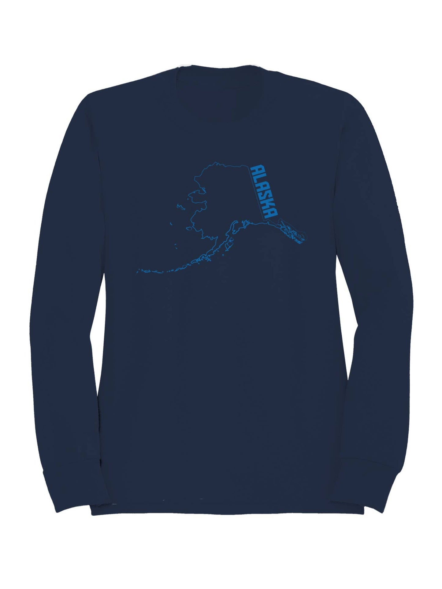 Alaska Hoodie Map Design Women's Sweatshirt