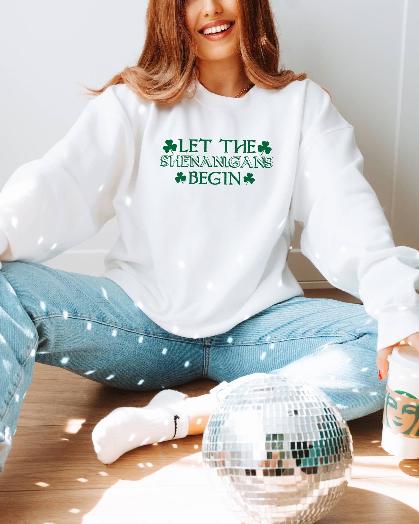 Lucky Sweatshirt, St. Patrick's Day, Graphic Apparel