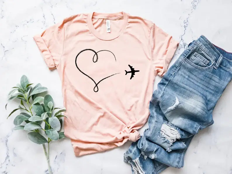 Airplane Heart T-Shirt