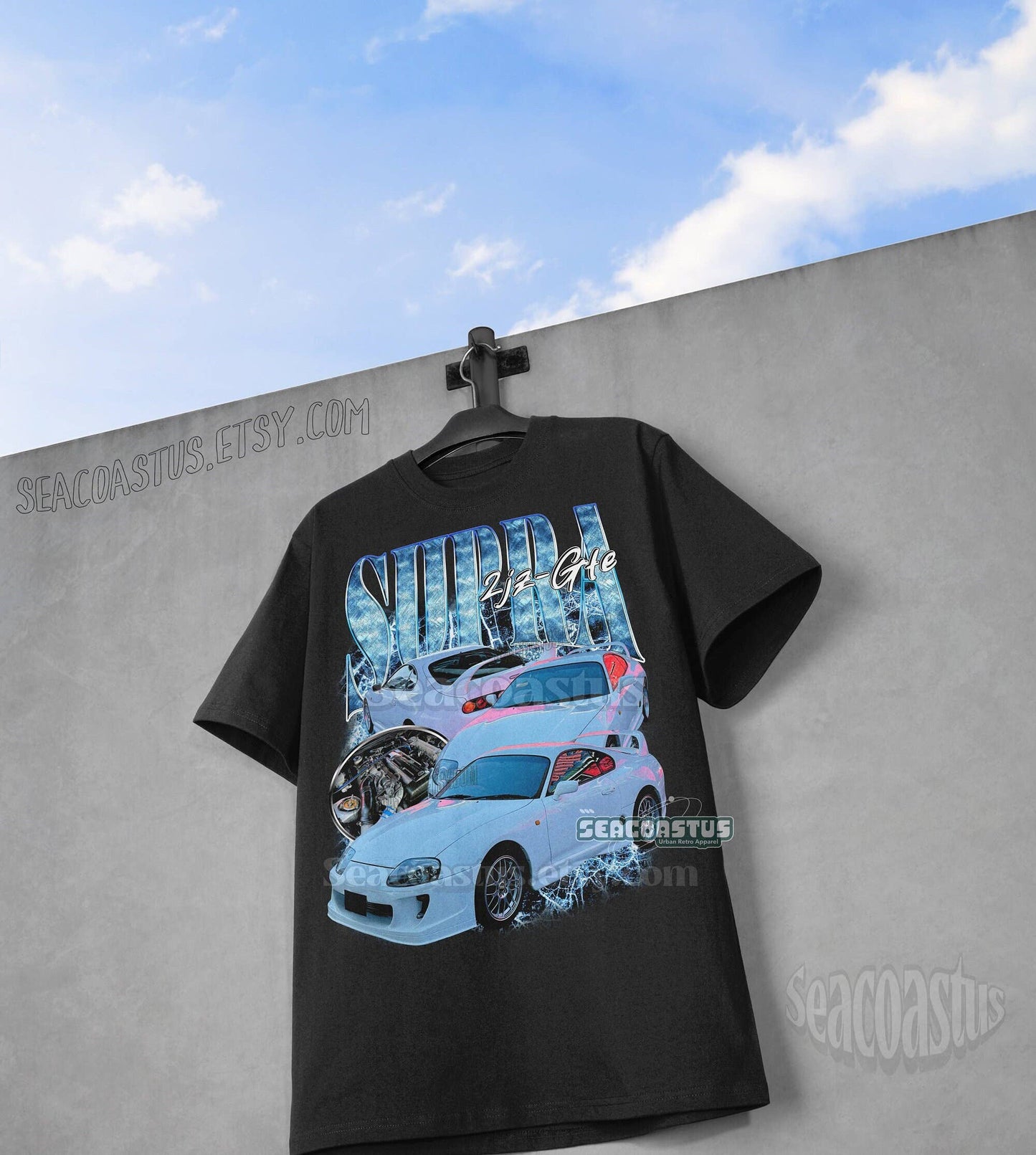 Vintage Toyota Supra Jdm Graphic T-Shirt