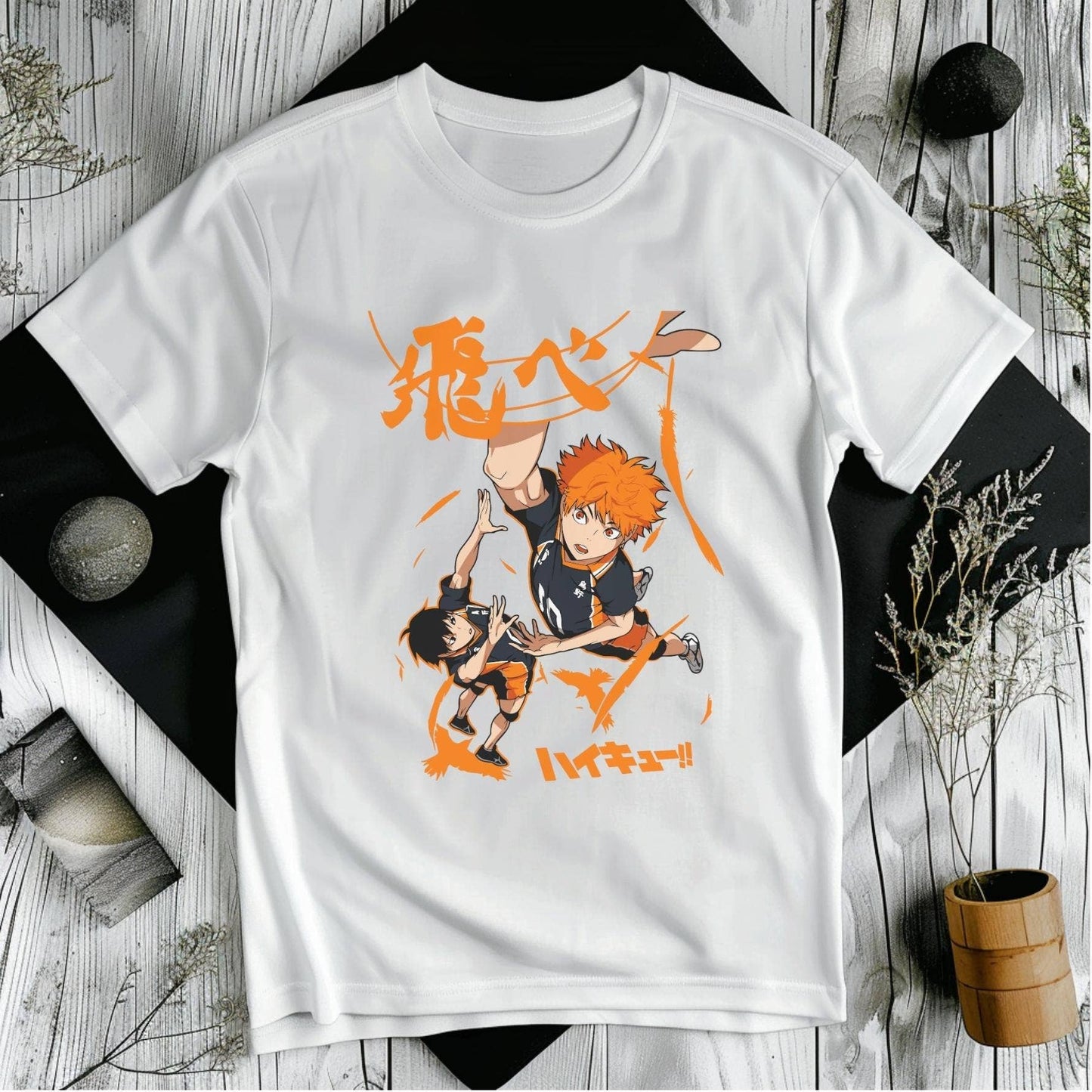 Volleyball Anime Graphic Tee - Harajuku Manga Shirt - Unisex