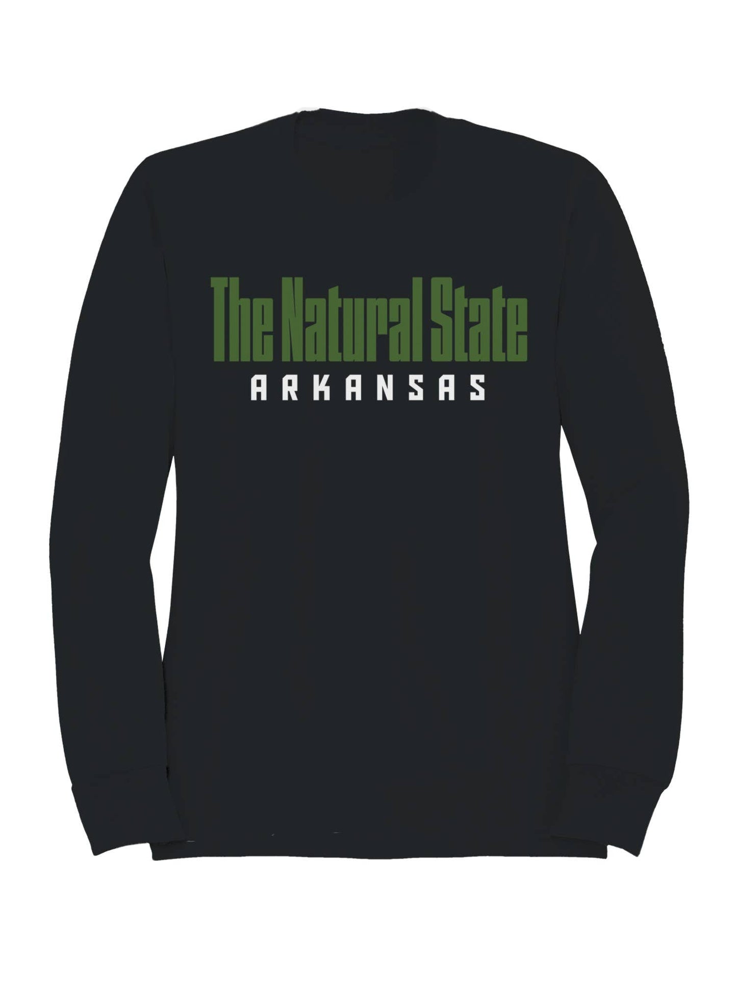Arkansas the Natural State Graphic Men's Sweatshirt