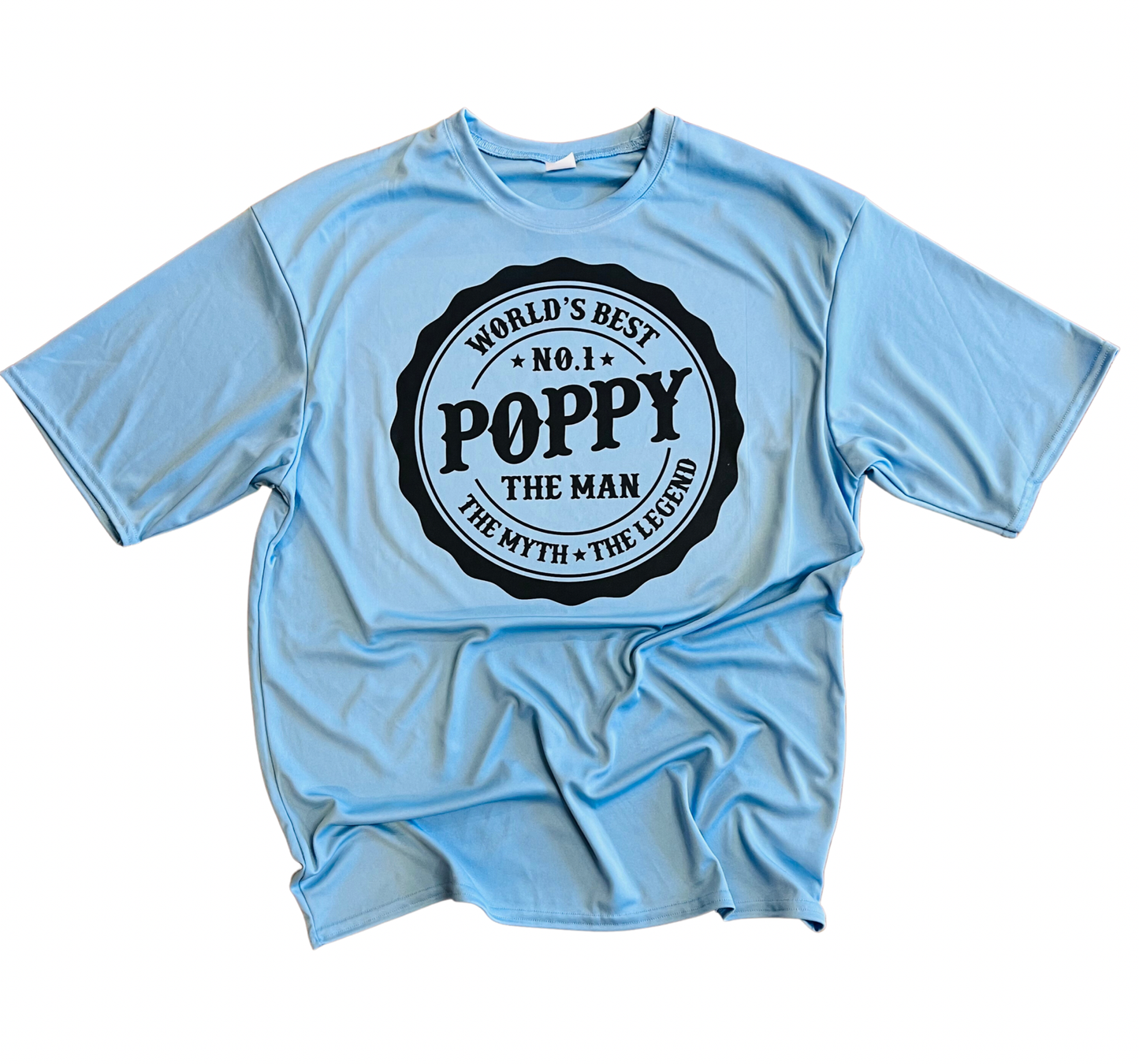 World’S Best Poppy Dri Fit Tee
