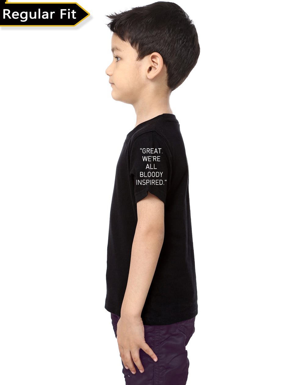 Fandom Kids Black T-Shirt