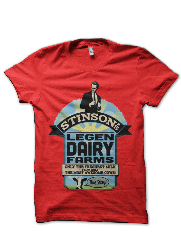 Barney Stinson Dairy Farmer T-Shirt